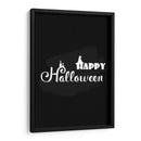 Feliz Halloween: Concepto simple y aterrador - Marika Barsrsind | Cuadro decorativo de Canvas Lab