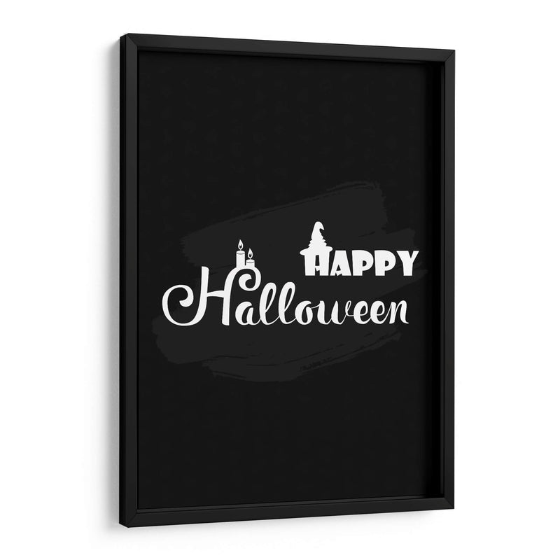 Feliz Halloween: Concepto simple y aterrador - Marika Barsrsind | Cuadro decorativo de Canvas Lab