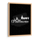 Feliz Halloween: Concepto simple y aterrador - Marika Barsrsind | Cuadro decorativo de Canvas Lab