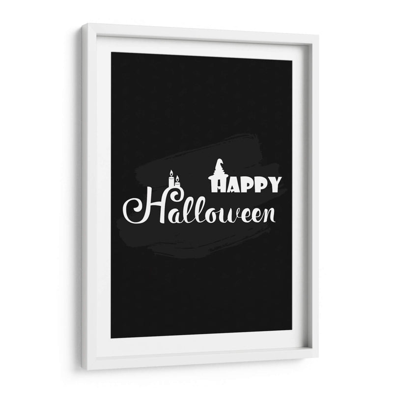 Feliz Halloween: Concepto simple y aterrador - Marika Barsrsind | Cuadro decorativo de Canvas Lab
