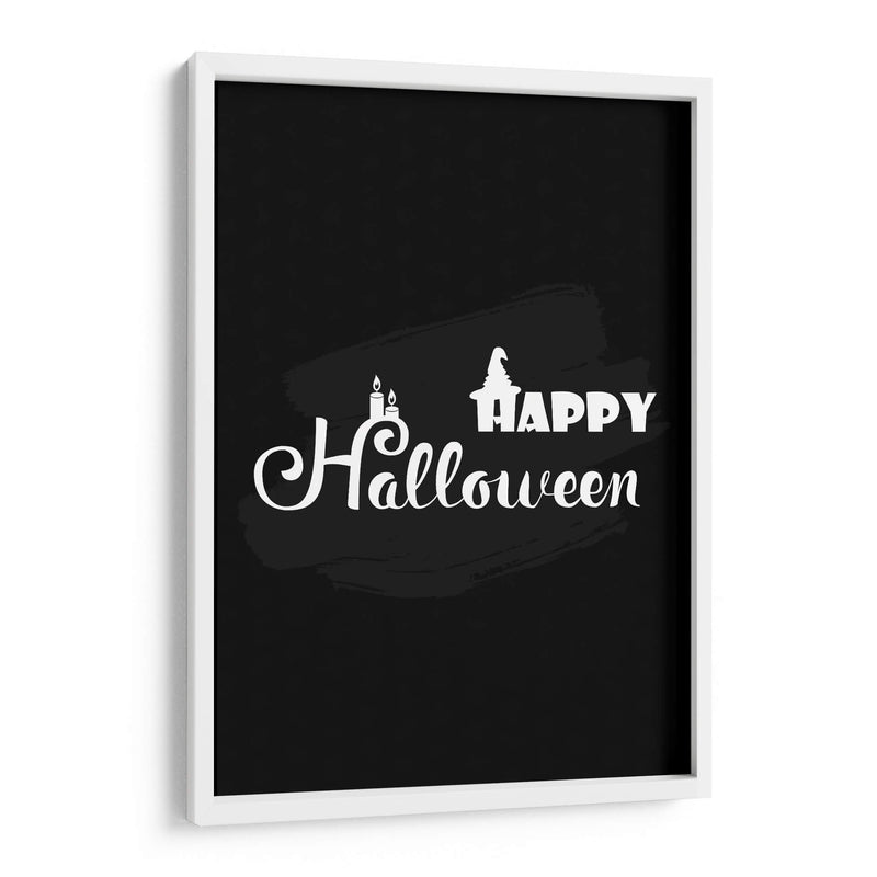 Feliz Halloween: Concepto simple y aterrador - Marika Barsrsind | Cuadro decorativo de Canvas Lab