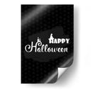 Feliz Halloween: Concepto simple y aterrador - Marika Barsrsind | Cuadro decorativo de Canvas Lab