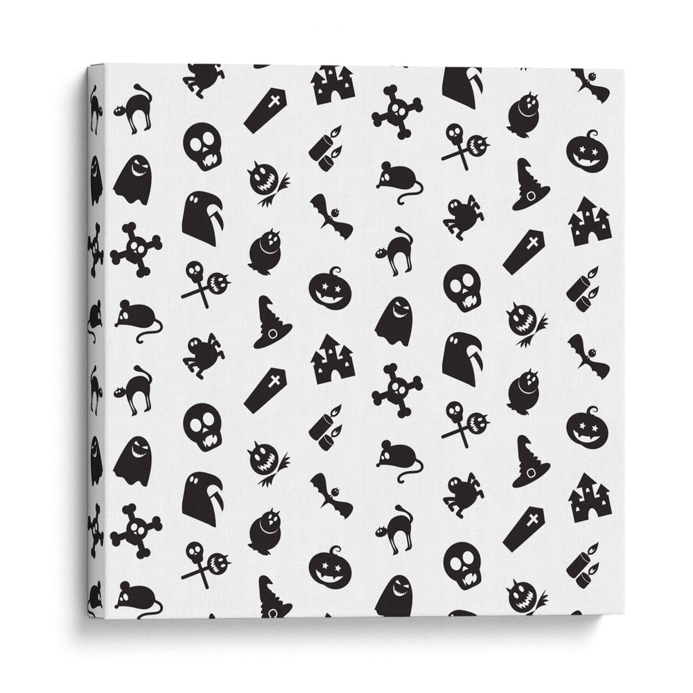 Pegatina de dibujos animados de Halloween - Marika Barsrsind | Cuadro decorativo de Canvas Lab
