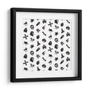 Pegatina de dibujos animados de Halloween - Marika Barsrsind | Cuadro decorativo de Canvas Lab