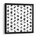 Pegatina de dibujos animados de Halloween - Marika Barsrsind | Cuadro decorativo de Canvas Lab