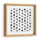 Pegatina de dibujos animados de Halloween - Marika Barsrsind | Cuadro decorativo de Canvas Lab