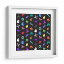 Patrones de iconos de noches espeluznantes - Marika Barsrsind | Cuadro decorativo de Canvas Lab