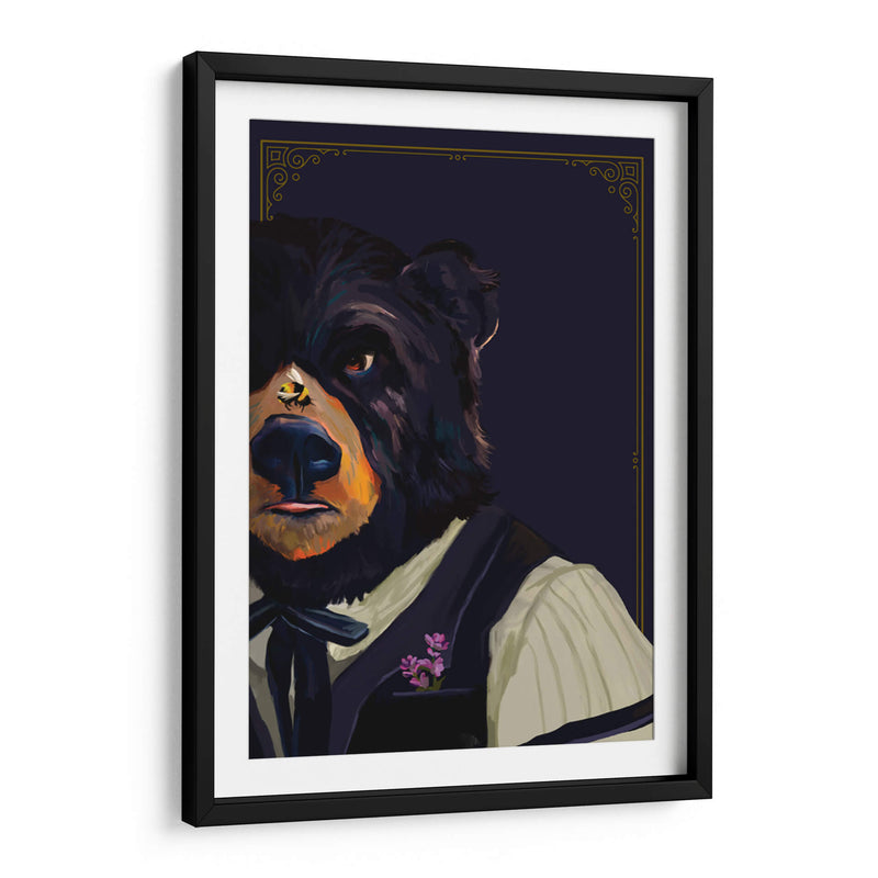 Oso - The Whiskey Ginger | Cuadro decorativo de Canvas Lab