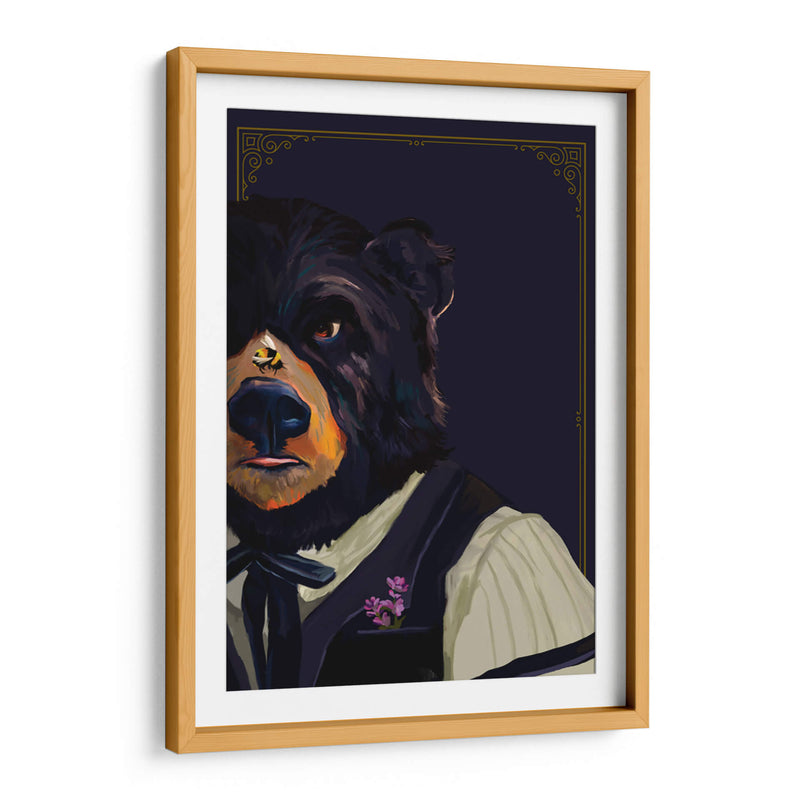 Oso - The Whiskey Ginger | Cuadro decorativo de Canvas Lab