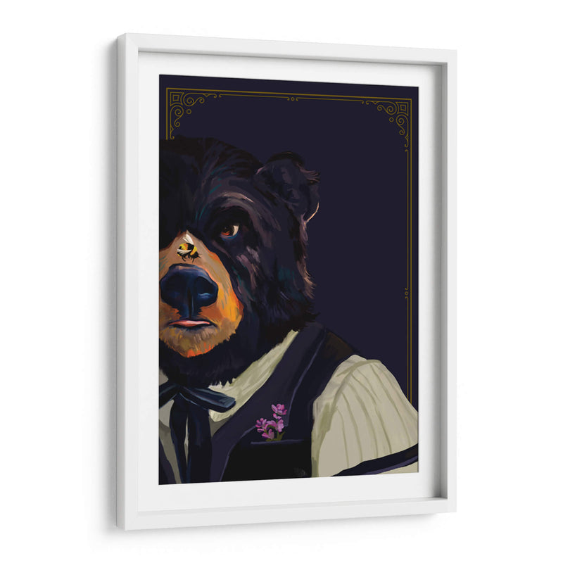 Oso - The Whiskey Ginger | Cuadro decorativo de Canvas Lab