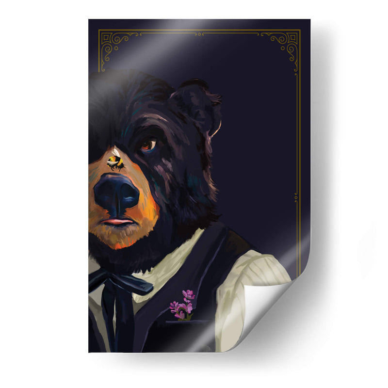 Oso - The Whiskey Ginger | Cuadro decorativo de Canvas Lab