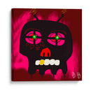 Cráneo negro - dirk kruithof | Cuadro decorativo de Canvas Lab
