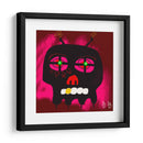 Cráneo negro - dirk kruithof | Cuadro decorativo de Canvas Lab