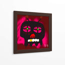 Cráneo negro - dirk kruithof | Cuadro decorativo de Canvas Lab