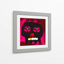 Cráneo negro - dirk kruithof | Cuadro decorativo de Canvas Lab