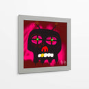 Cráneo negro - dirk kruithof | Cuadro decorativo de Canvas Lab