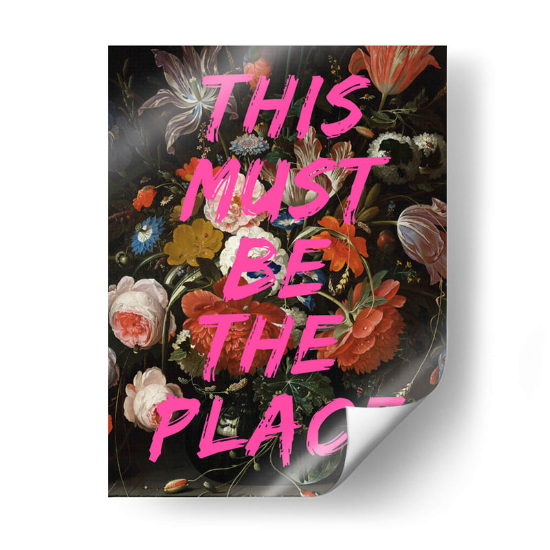 Este debe ser el lugar - The Art Concept | Cuadro decorativo de Canvas Lab