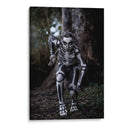 Hombre esqueleto. Tierras altas de Papúa Nueva Guinea - Francisco Mendoza Ruiz | Cuadro decorativo de Canvas Lab