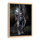 Hombre esqueleto. Tierras altas de Papúa Nueva Guinea - Francisco Mendoza Ruiz | Cuadro decorativo de Canvas Lab