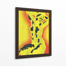 Cráneo amarillo desnudo - Little Dean | Cuadro decorativo de Canvas Lab