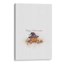 Gato Brujo En Halloween - Xuan Thai | Cuadro decorativo de Canvas Lab
