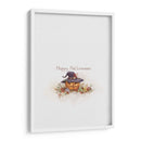 Gato Brujo En Halloween - Xuan Thai | Cuadro decorativo de Canvas Lab