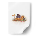 Gato Brujo En Halloween II - Xuan Thai | Cuadro decorativo de Canvas Lab