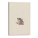 Gato y perro en Halloween I - Xuan Thai | Cuadro decorativo de Canvas Lab