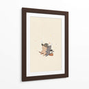 Gato y perro en Halloween I - Xuan Thai | Cuadro decorativo de Canvas Lab