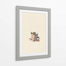 Gato y perro en Halloween I - Xuan Thai | Cuadro decorativo de Canvas Lab