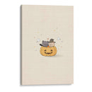 Gato y perro en Halloween - Xuan Thai | Cuadro decorativo de Canvas Lab