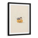 Gato y perro en Halloween - Xuan Thai | Cuadro decorativo de Canvas Lab