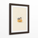 Gato y perro en Halloween II - Xuan Thai | Cuadro decorativo de Canvas Lab