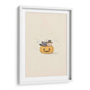 Gato y perro en Halloween - Xuan Thai | Cuadro decorativo de Canvas Lab