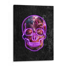 Calavera de neón de Halloween - Sarah Manovski | Cuadro decorativo de Canvas Lab