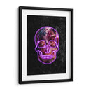 Calavera de neón de Halloween - Sarah Manovski | Cuadro decorativo de Canvas Lab