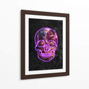 Calavera de neón de Halloween - Sarah Manovski | Cuadro decorativo de Canvas Lab