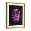 Calavera de neón de Halloween - Sarah Manovski | Cuadro decorativo de Canvas Lab