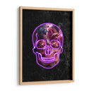 Calavera de neón de Halloween - Sarah Manovski | Cuadro decorativo de Canvas Lab