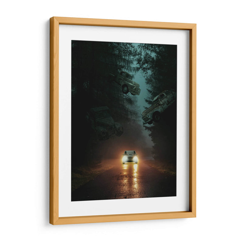 Coches fantasma voladores - Ariz Rab | Cuadro decorativo de Canvas Lab