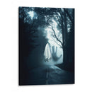 Fantasma de Halloween en la carretera oscura - Ariz Rab | Cuadro decorativo de Canvas Lab