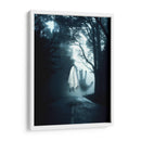 Fantasma de Halloween en la carretera oscura - Ariz Rab | Cuadro decorativo de Canvas Lab