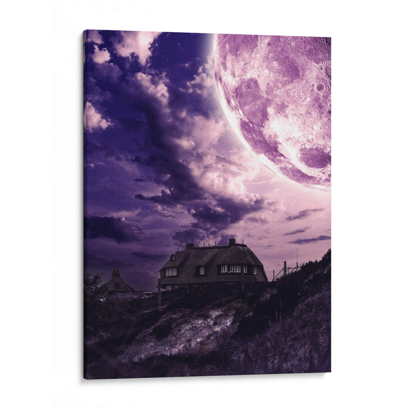 Inicio Luna Llena Mística - Ariz Rab | Cuadro decorativo de Canvas Lab