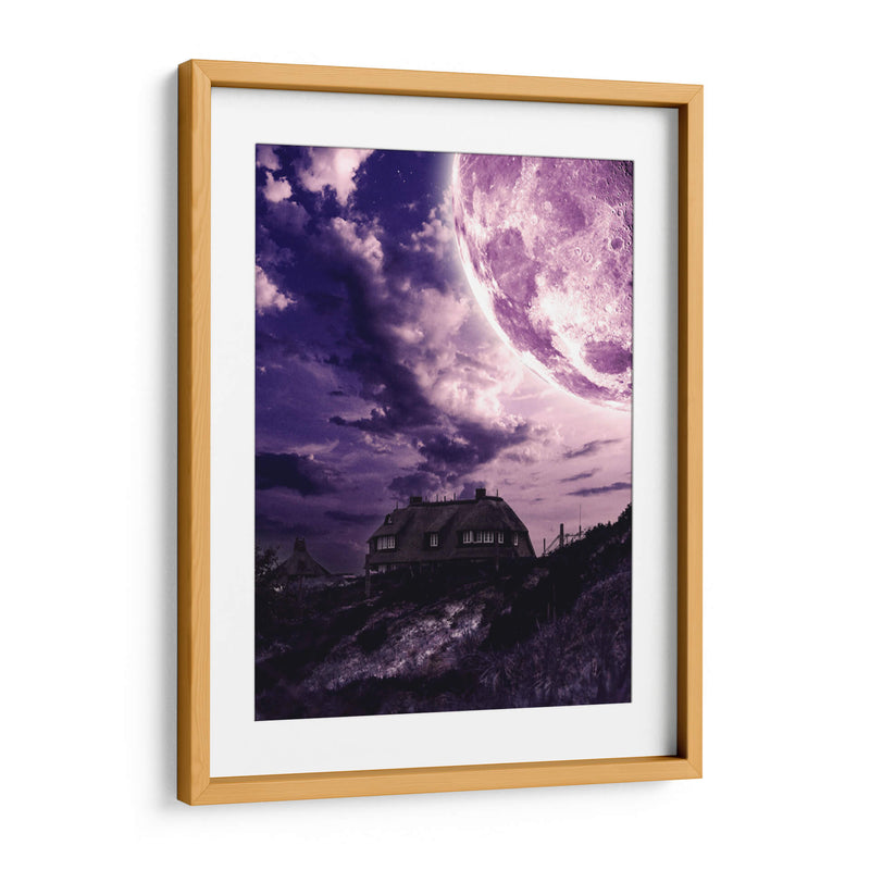 Inicio Luna Llena Mística - Ariz Rab | Cuadro decorativo de Canvas Lab