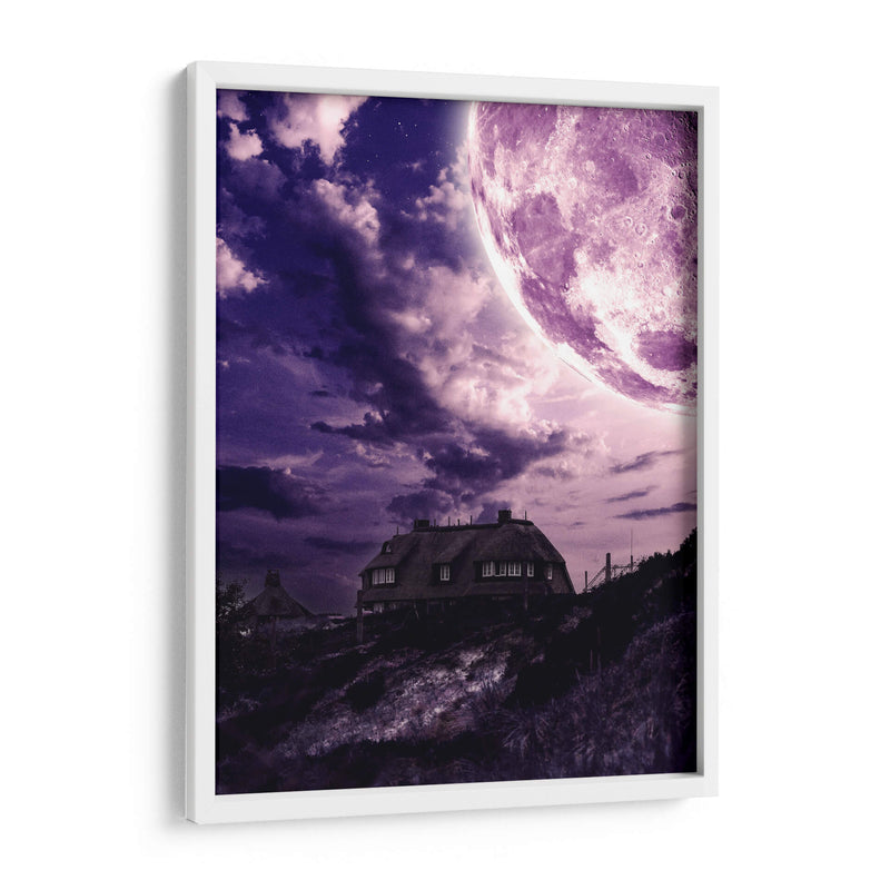 Inicio Luna Llena Mística - Ariz Rab | Cuadro decorativo de Canvas Lab