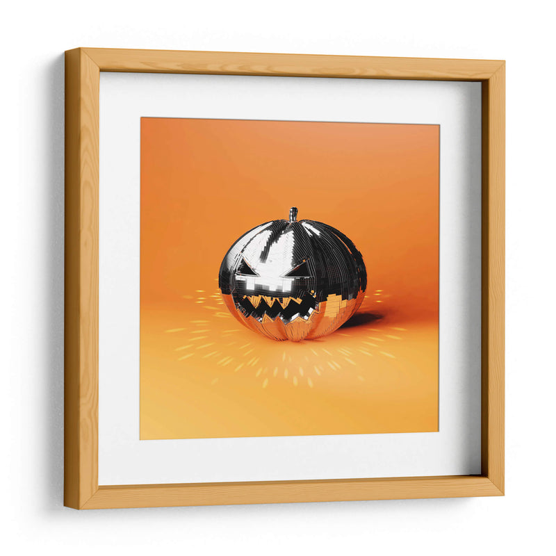 Calabaza disco, cuadrado - Artem Pozdniakov | Cuadro decorativo de Canvas Lab