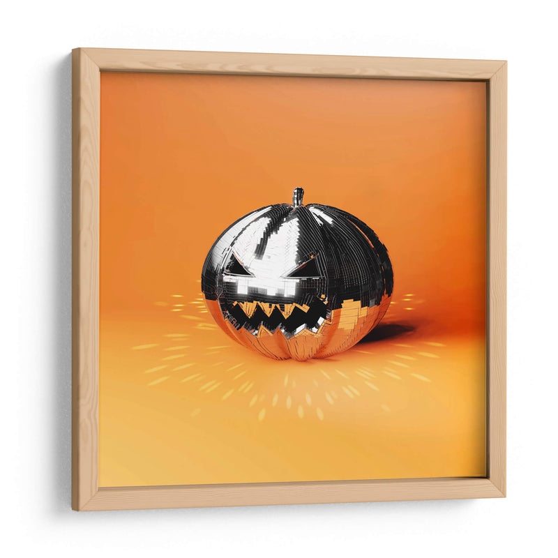 Calabaza disco, cuadrado - Artem Pozdniakov | Cuadro decorativo de Canvas Lab