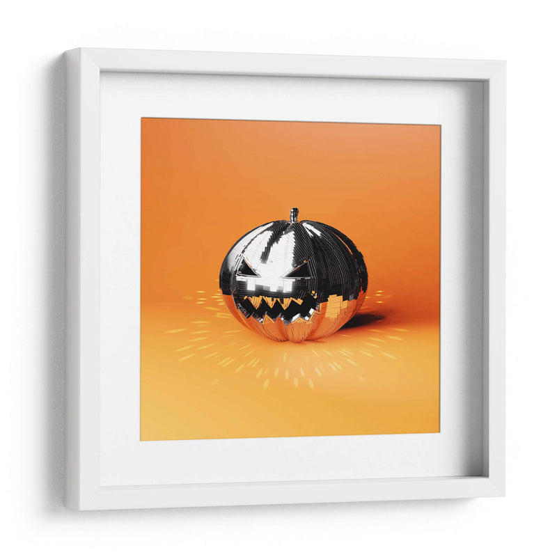 Calabaza disco, cuadrado - Artem Pozdniakov | Cuadro decorativo de Canvas Lab