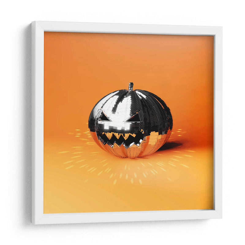 Calabaza disco, cuadrado - Artem Pozdniakov | Cuadro decorativo de Canvas Lab