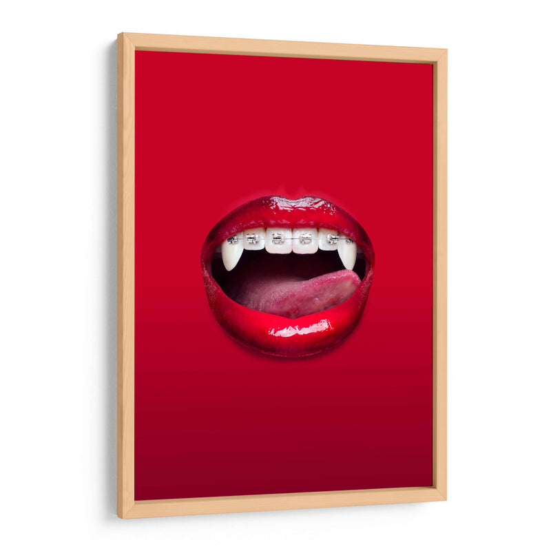 Vampire braces, vertical - Artem Pozdniakov | Cuadro decorativo de Canvas Lab